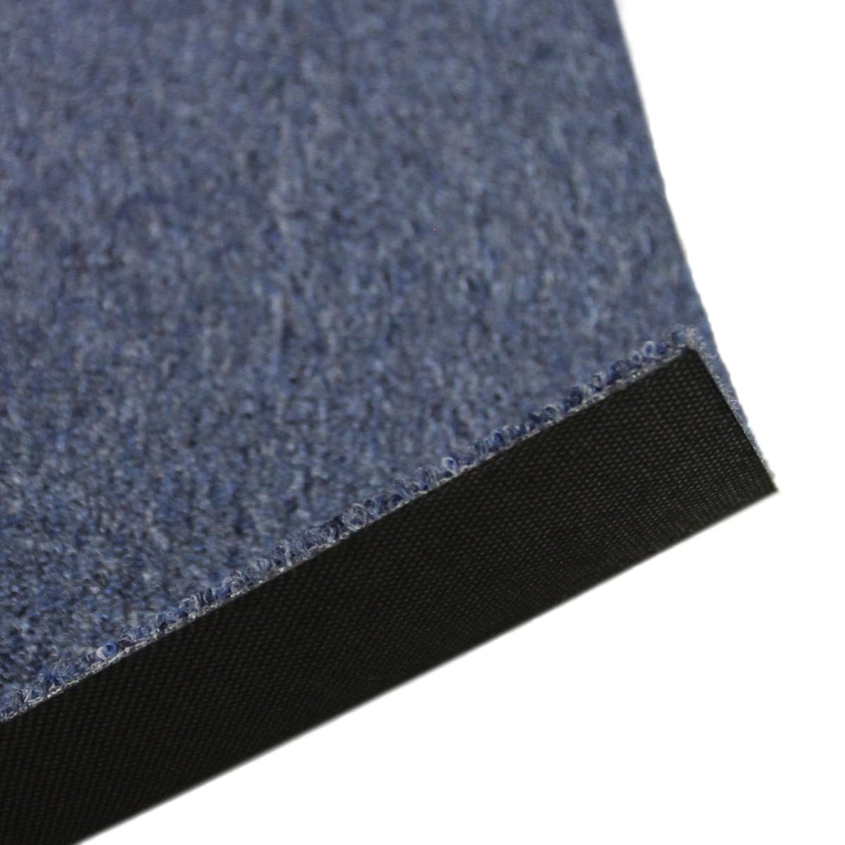 Teppichfliesen, 40 Stück, Sturmblau, 10 m², strapazierfähig, für Gewerbe, Geschäft, Büro, Zuhause, Haushalt, Premium-Bodenbelag, einfache Installation, 50 cm x 50 cm, quadratisch, rutschfest