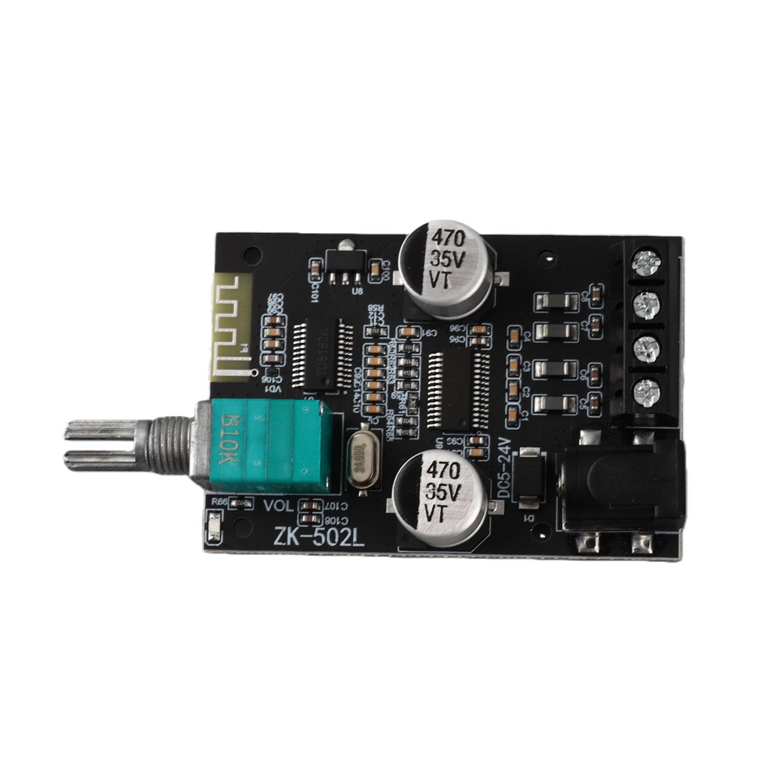Amazon.com: ZK‑502L Bluetooth Power Amplifier Board 5.0 Stereo