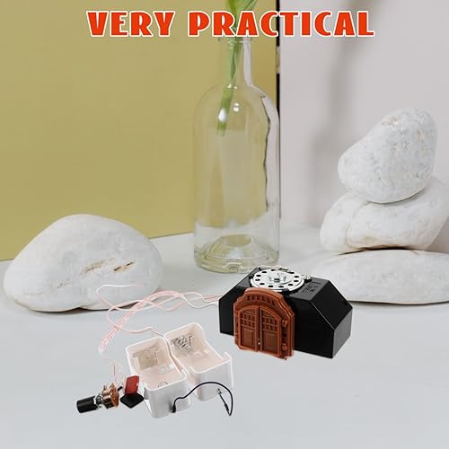 Miniatura 2 de Mecanismo de reloj de cuco de estilo antiguo, movimiento de cuarzo retro para reemplazo de campanilla por hora sin gancho para relojes de pared