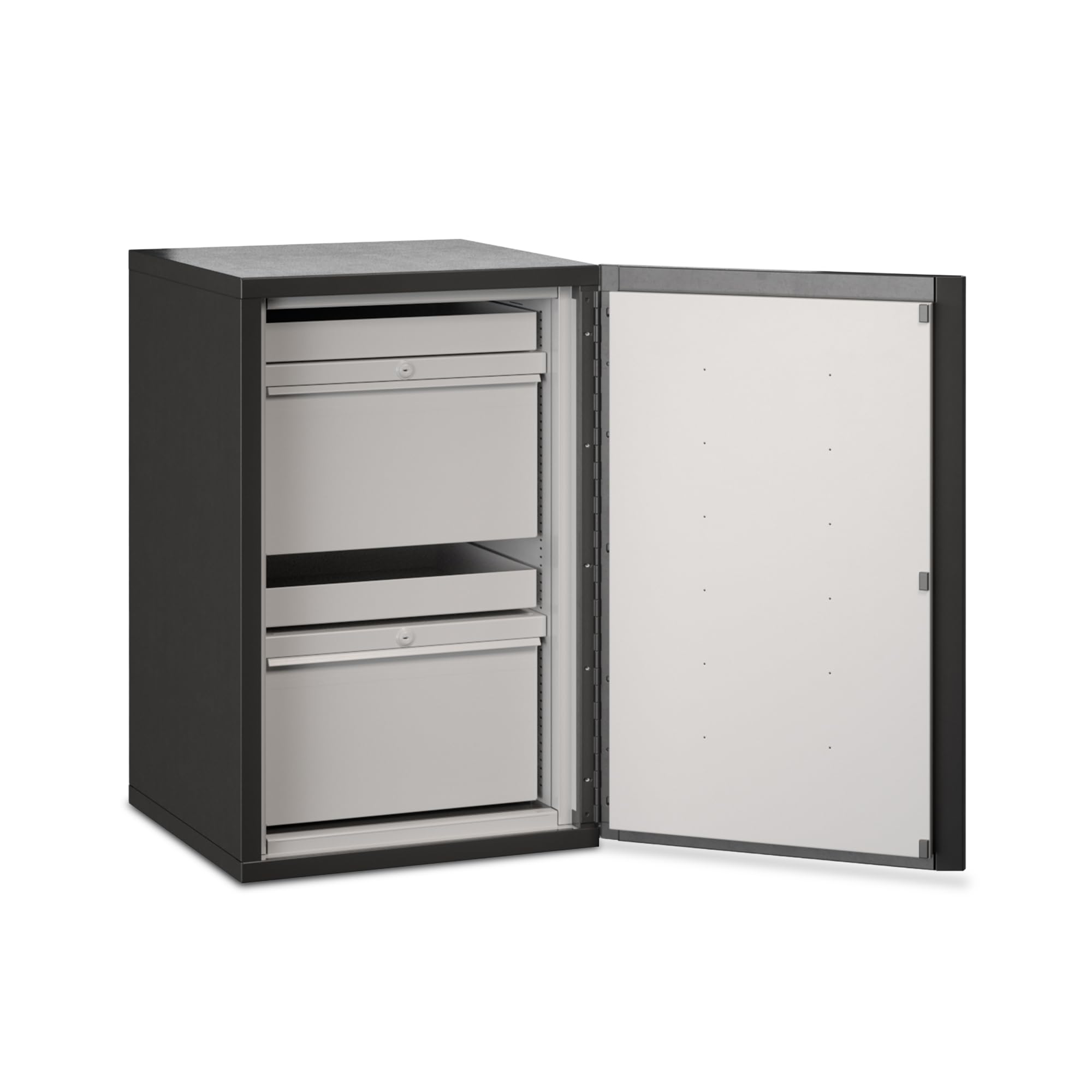 FireKing FireShield Edge Shared Fire Rated Storage Cabinet, Black