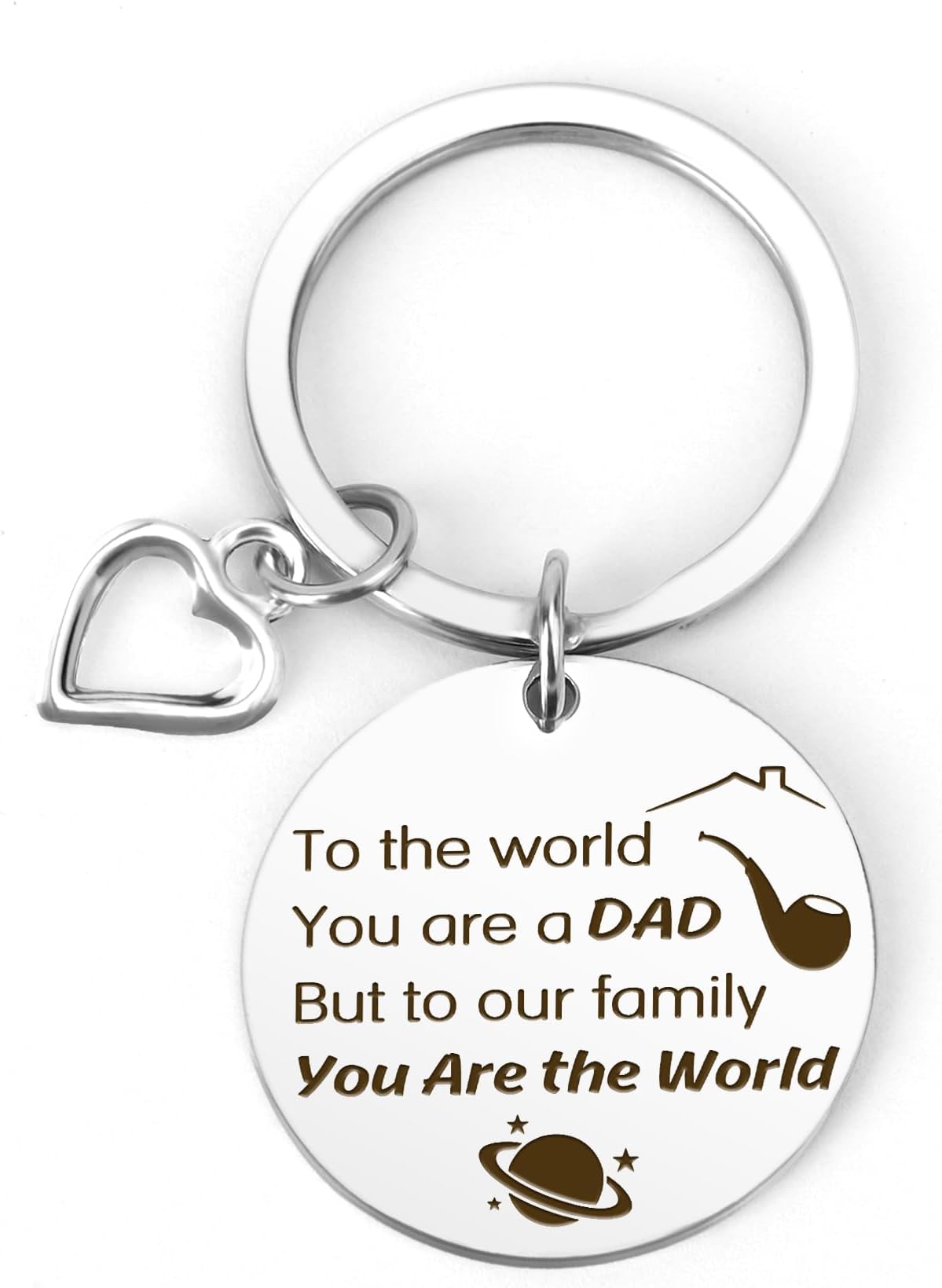 Gifts for Dad Birthday Papaw Fathers Day Papa Christmas Father's Daddy Gift for Dads Father from Daughter Keychain