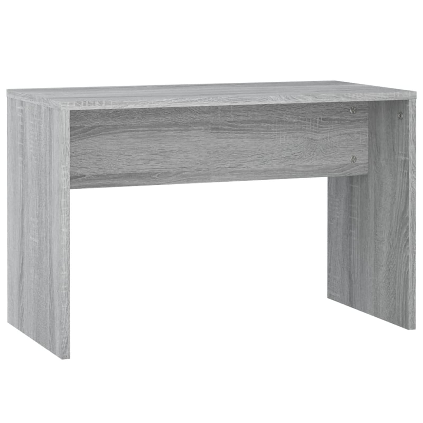 ZEYUAN Schminktisch-Set Schminken Tisch, Frisiertisch, Schminkkommode, Kosmetiktisch, Schmink Tisch, Make Up Tisch, Grau Sonoma Holzwerkstoff