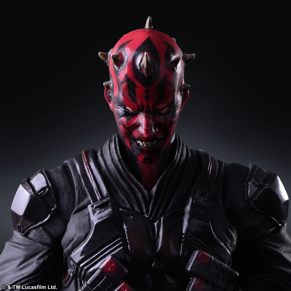 STAR WARS VARIANT PLAY ARTS Kai Darth Maul PVC Painted Action