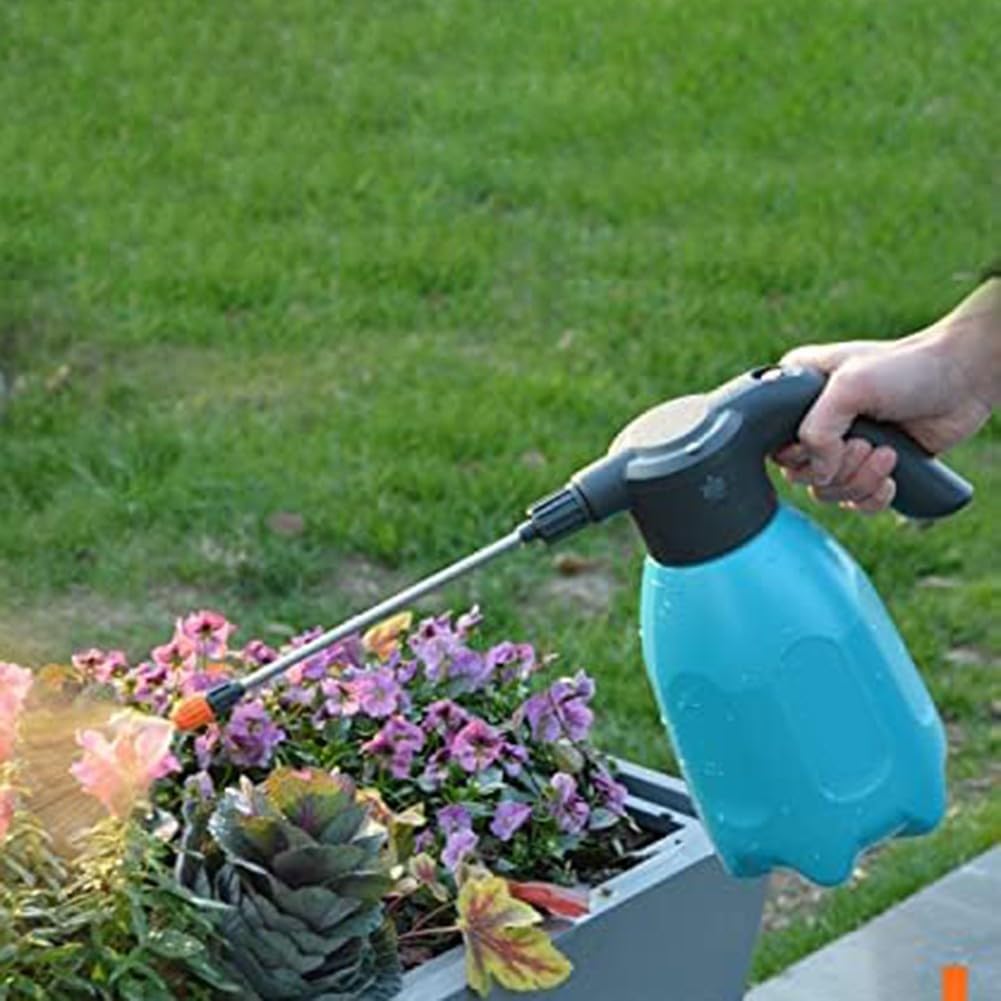 BlissfulAbode Vaporisateur électrique 2 L rechargeable, plante ergonomique pour brumisateur avec réglable