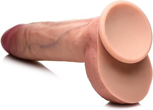 Miniatura 29 de CURVE TOYS Consolador Jock de doble densidad de 6 pulgadas para hombres, mujeres y parejas. Consolador de silicona de alta calidad ultra realista