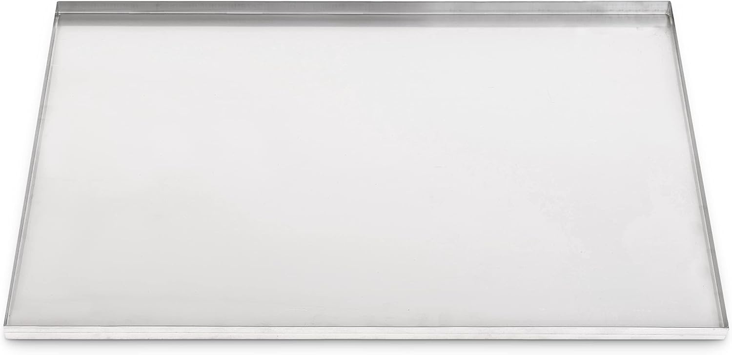 (Galvanized, 41" L X 27" W X 1") Frisco Metal Replacement Crate Tray for Heavy Duty Single and Double Door Dog Crate Chew Proof Crack Proof Multipurpose Tray