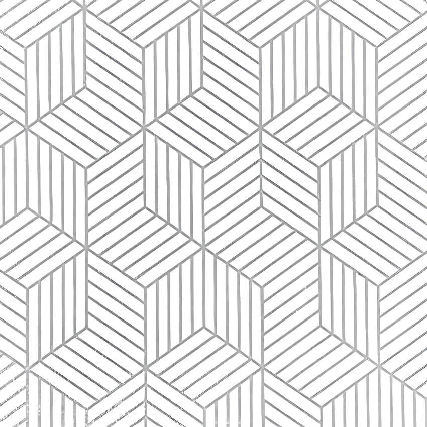 JAAMSO ROYALS Geometric Hexagon Wallpaper (200 CM X 45 CM) (B09DQ2PT5Y) Amazon Price History, Amazon Price Tracker