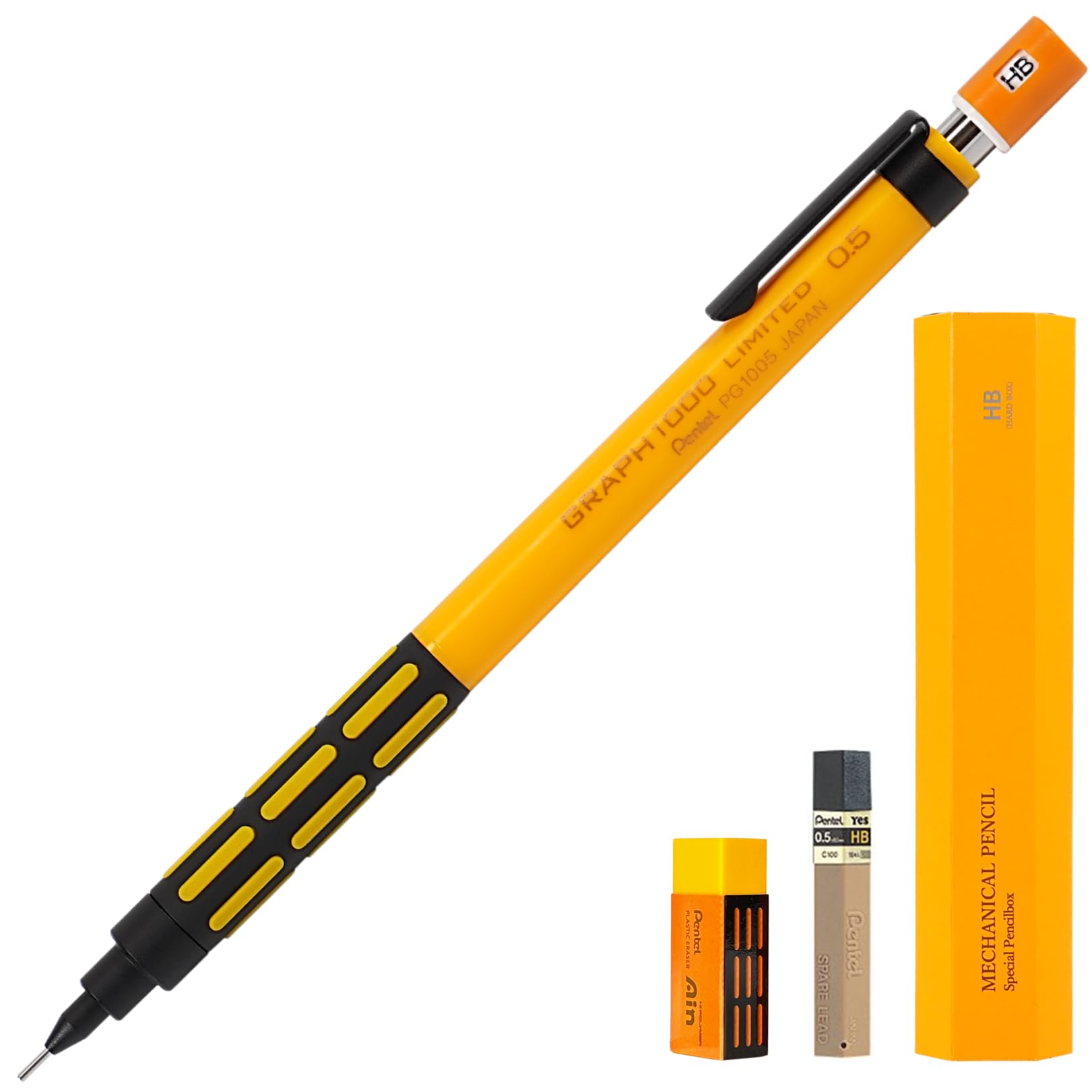 ぺんてる シャープペン グラフ1000 限定レトロカラー GRAPH1000 LIMITED