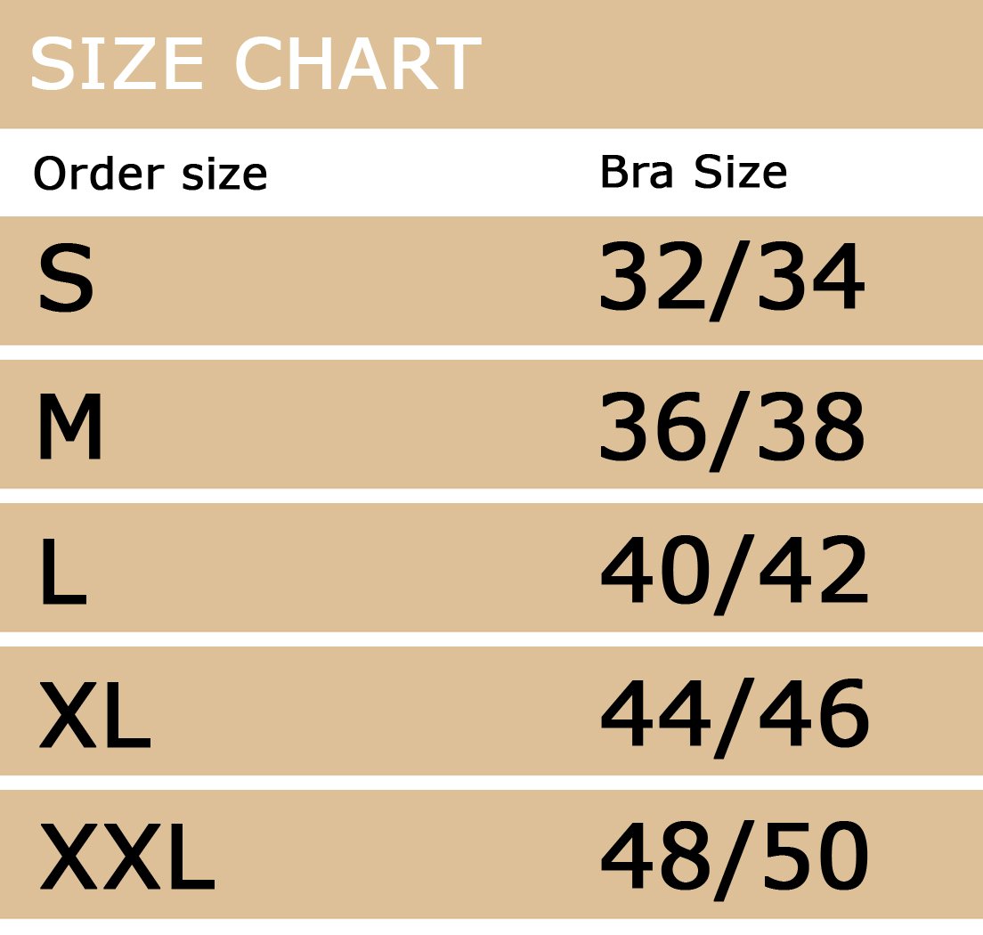 Amoena Frances Front-Closure Leisure Bra Reggiseno Donna (Pacco da 1)