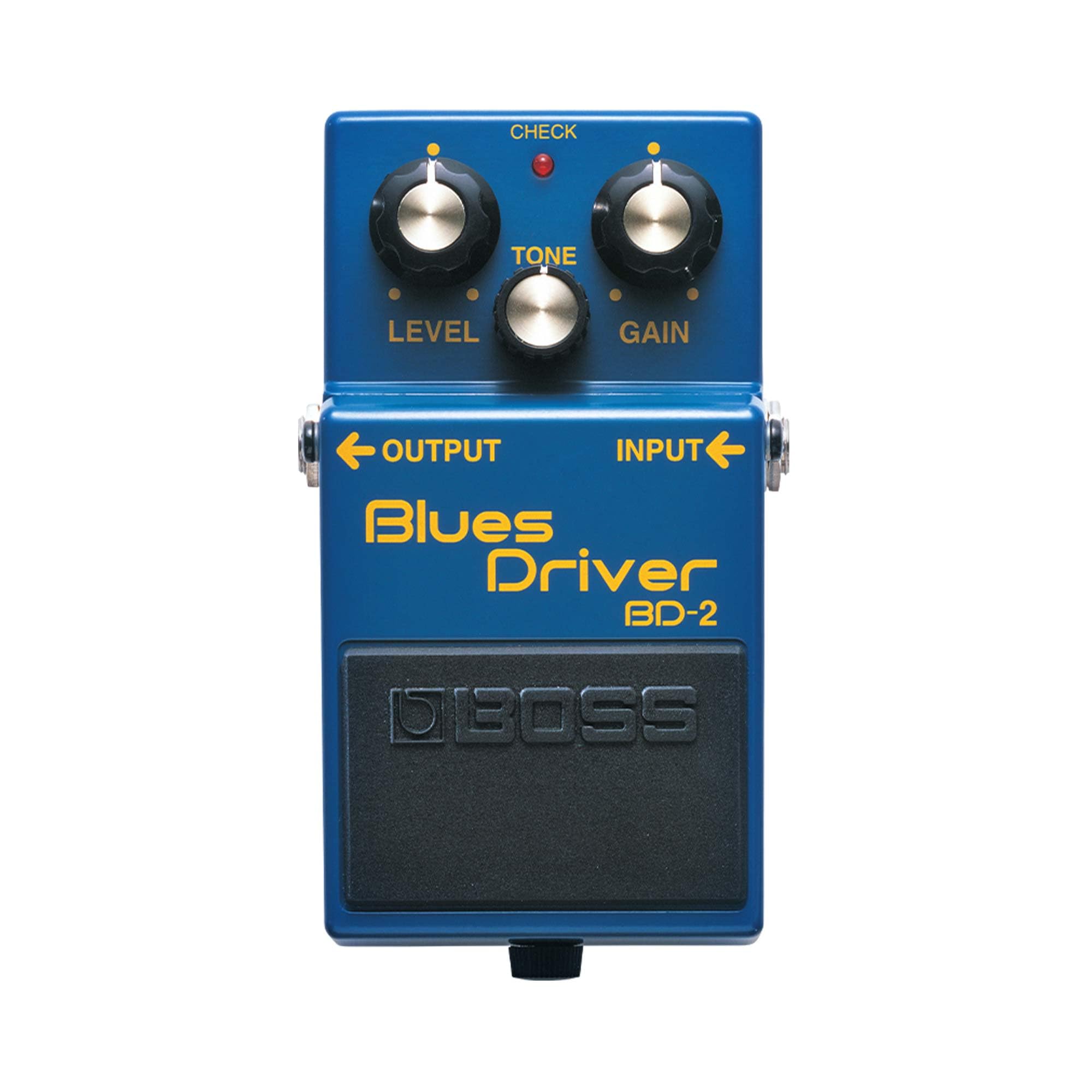 BOSS BD-2 Classic Blues Driver Pedal | Warme, erdige Gitarrensounds mit Tube-Amp-Simulation | Von Crunch bis Zerrung | Warmer Overdrive | Reagiert auf spielerische Nuancen und Lautstärkeänderungen
