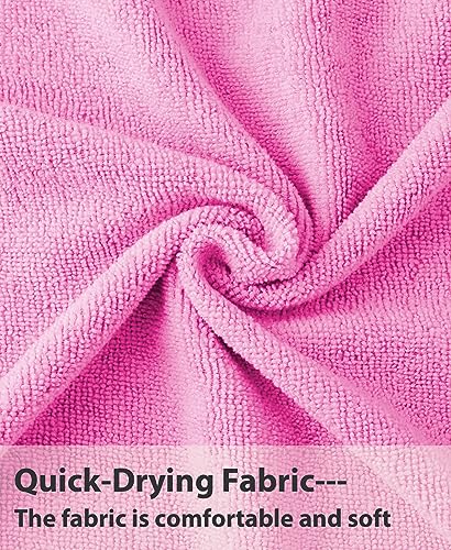 Image of MissShorthair Hooded Towel Robe for Kid, Zipper Beach Cover Up, Swim Changing Robe for Boy, Girls Bath Towelling Poncho