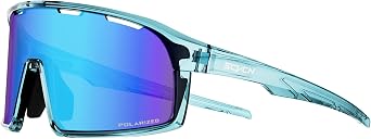 SCVCN Photochromic Cycling Glasses Clear Sports Sunglasses Men Women S145 | Bicycle MTB UV400 Protection Running Mountain Bike Baseball Biking Goggles BMX Fishing Riding Golf Driving Softball