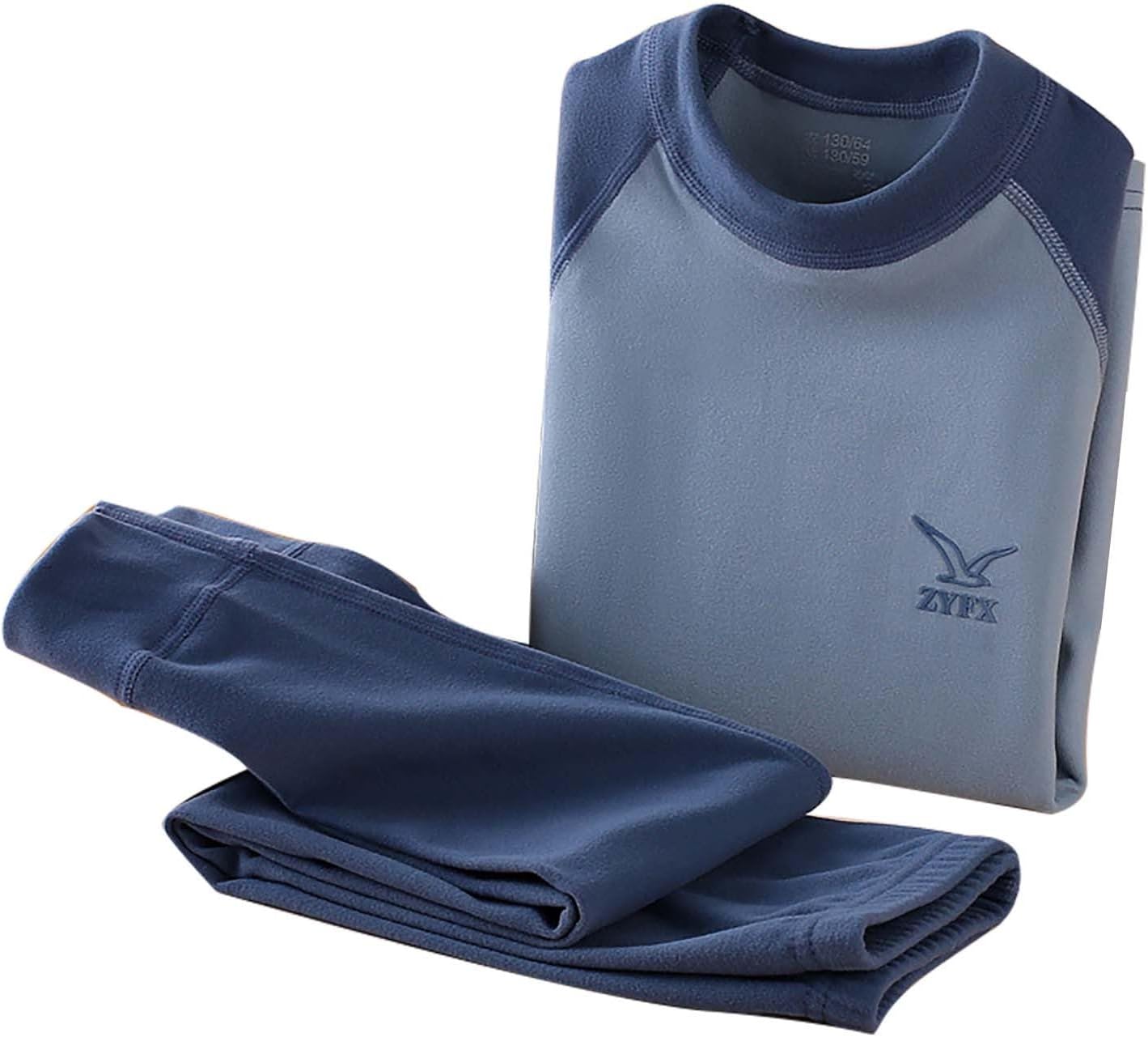Thermal Underwear for Kids Winter Base Layer Long Johns Sets Girls Boys Color Block Cotton 𝐏ajamas Winter 𝐏js Outfits