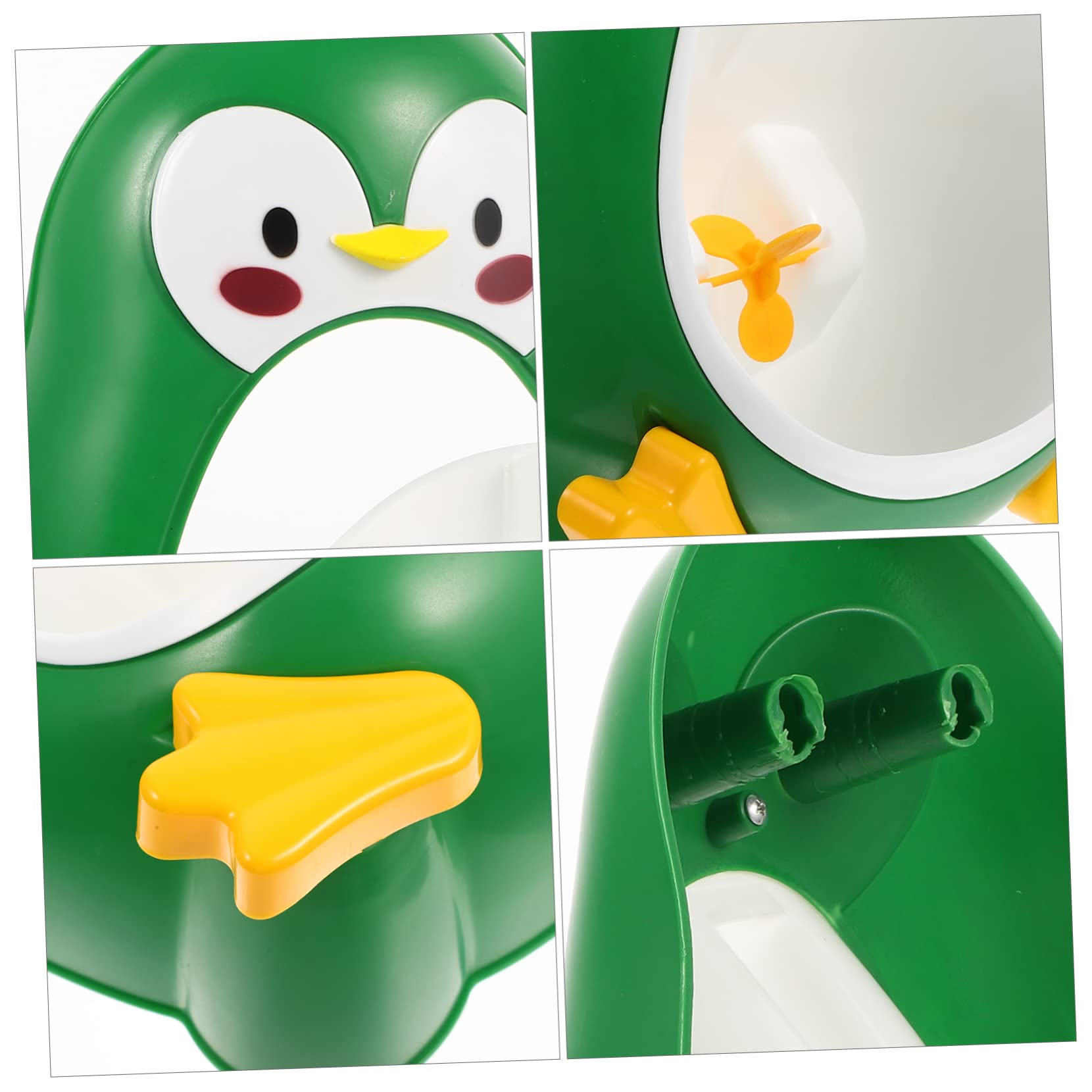 SUPVOX Compact Wall-Mounted Boys and Girls Urinal Penguin Theme Toddler Urinal Training Aid for Boys