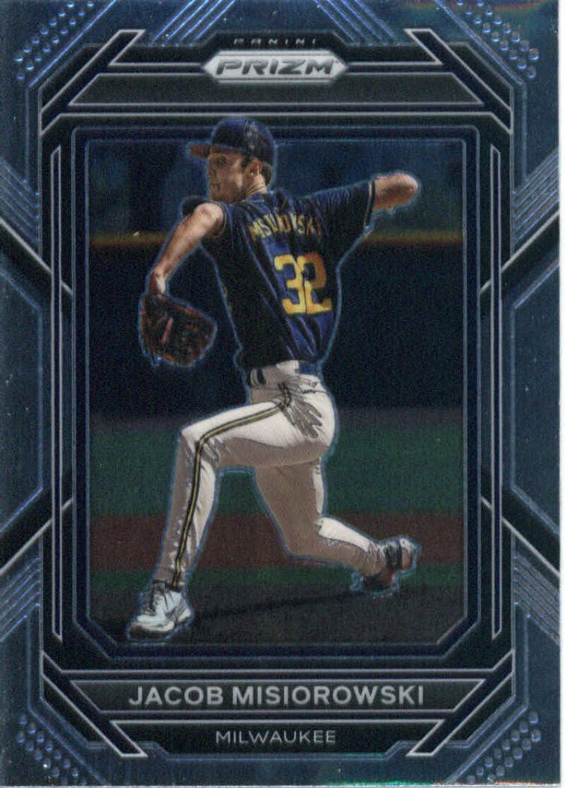 Amazon.com: 2023 Panini Prizm #108 Jacob Misiorowski Milwaukee