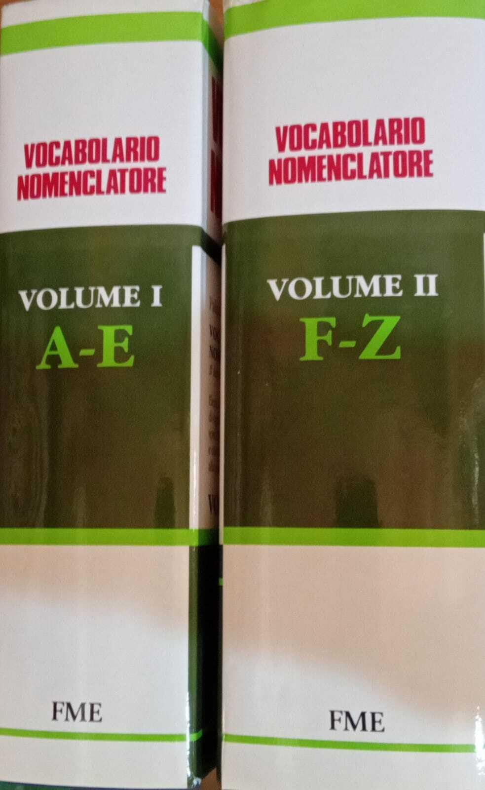 vocabolario nomenclatore 2vv