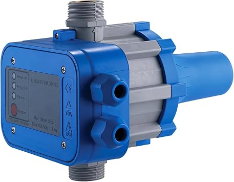 Household Water Booster Automatic Pressure Controller, Easy Use, 6.7X9.1X6.7, Plastic
