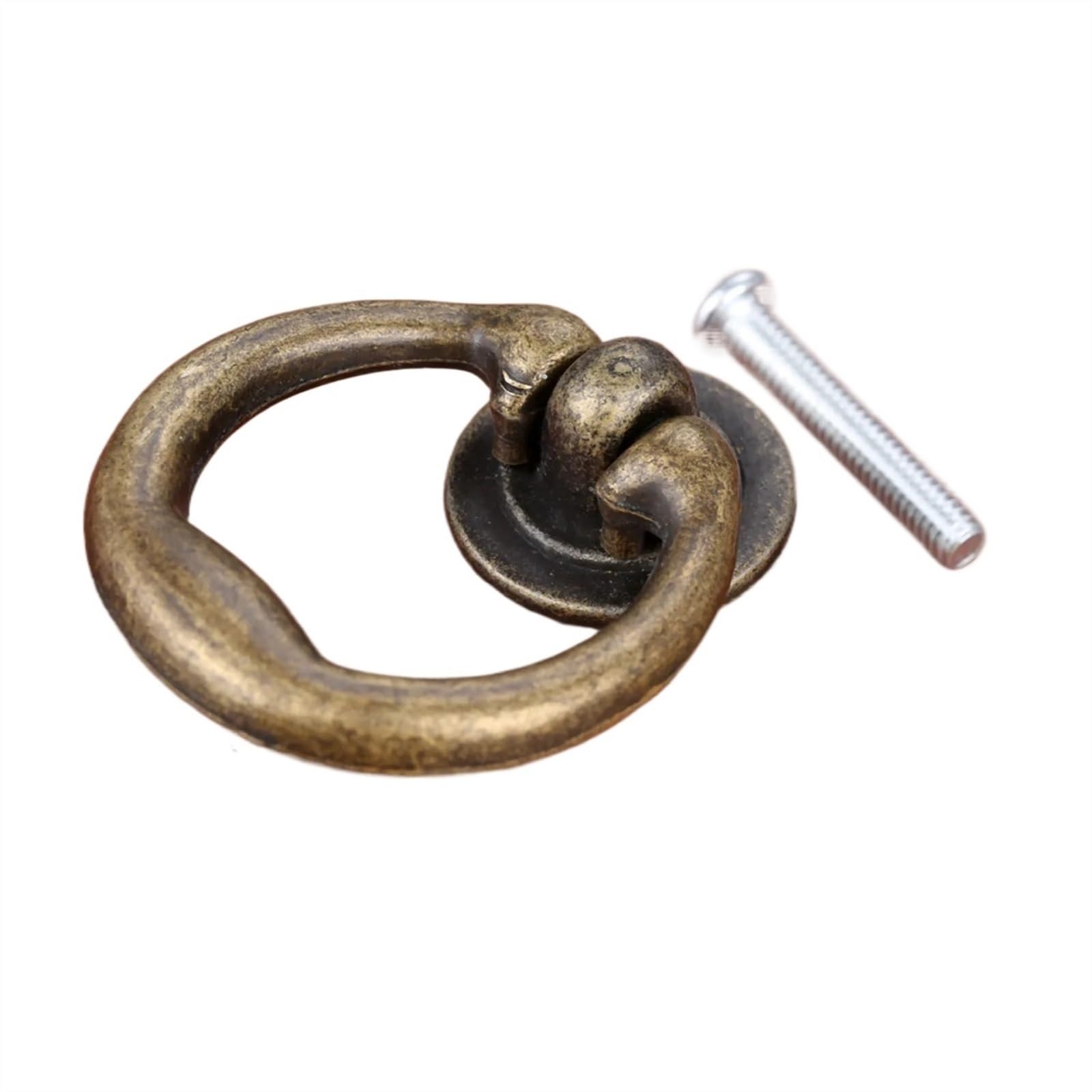 Tirador de aleación vintage de 46x36 mm para cajones y armarios