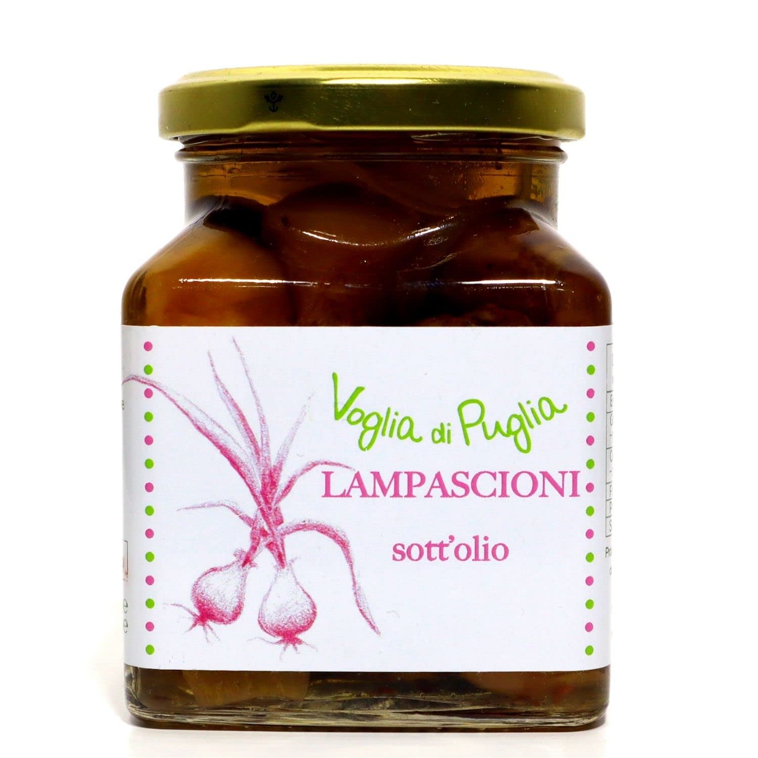 Voglia Di Puglia Lampascioni Sottolio In Extravergine 5 Pezzi 270 G