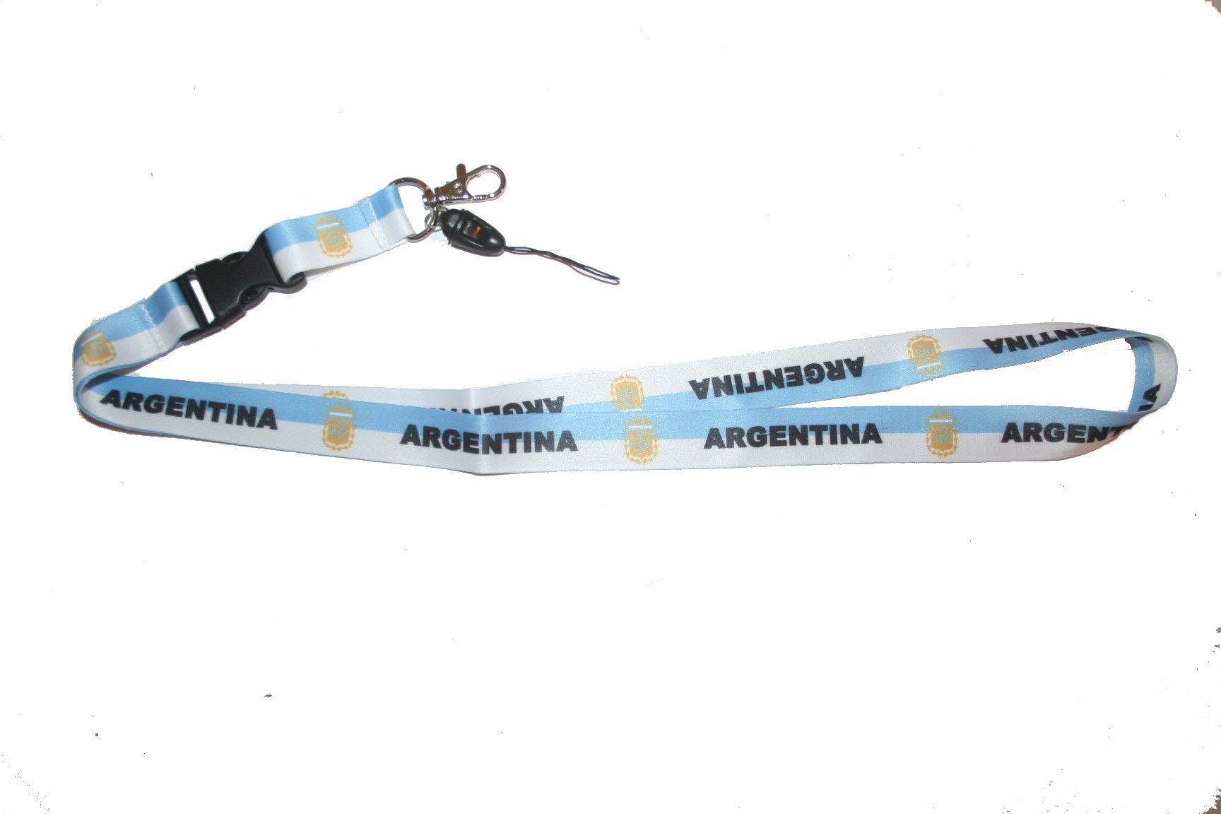 Argentina AFA Lanyard Keychain Passholder 24 Inches Long. New