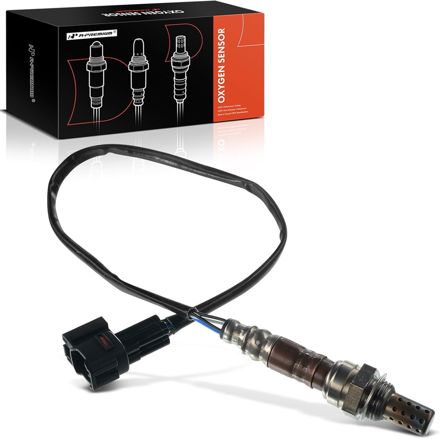 A-Premium O2 Oxygen Sensor Compatible with Suzuki Grand Vitara 2009-2010, V6 3.2L, Downstream Left or Right, Replace# 1821379K10, 24812