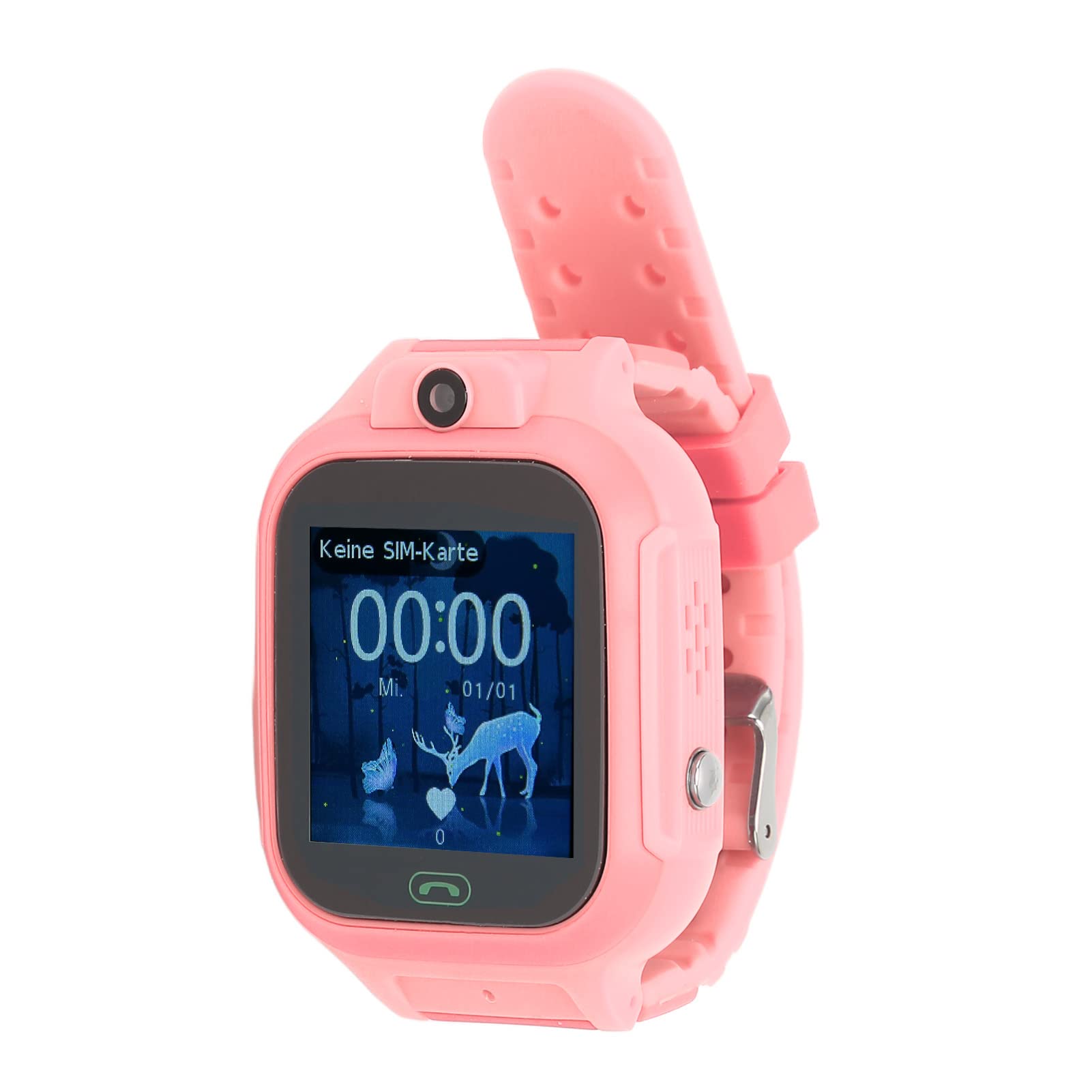 Akozon Montre Connectée 4G pour Enfants, Appel Vidéo Vocal, Alarme SOS, Caméra HD, Téléphone pour Garçons et Filles, 4 G, étanche IP67, écran Tactile 2
