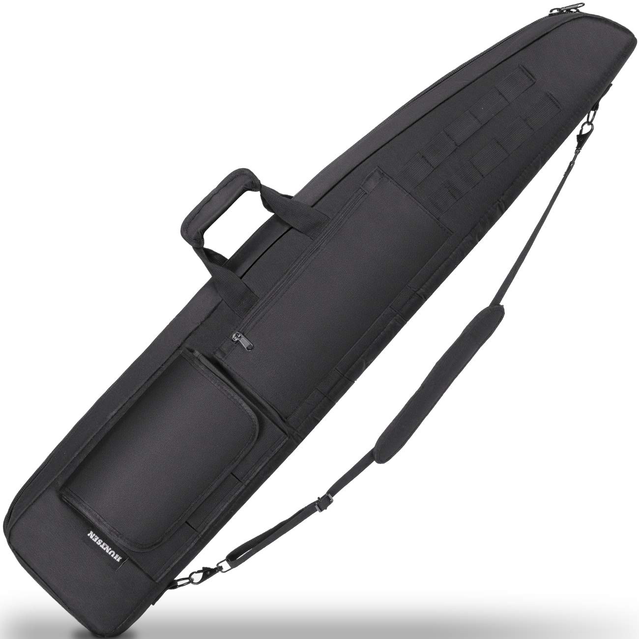 HUNTSEN Rifle Bag Soft Double Rifle Gun Bag Outdoor Tactical Rifle
