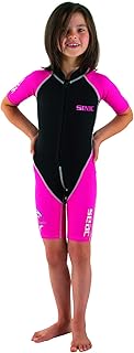 Seac Dolphin, Shorty Wetsuit for Kids in a 1,5mm Neoprene and Spandex for Swimming, Snorkelling and Playing in The Water