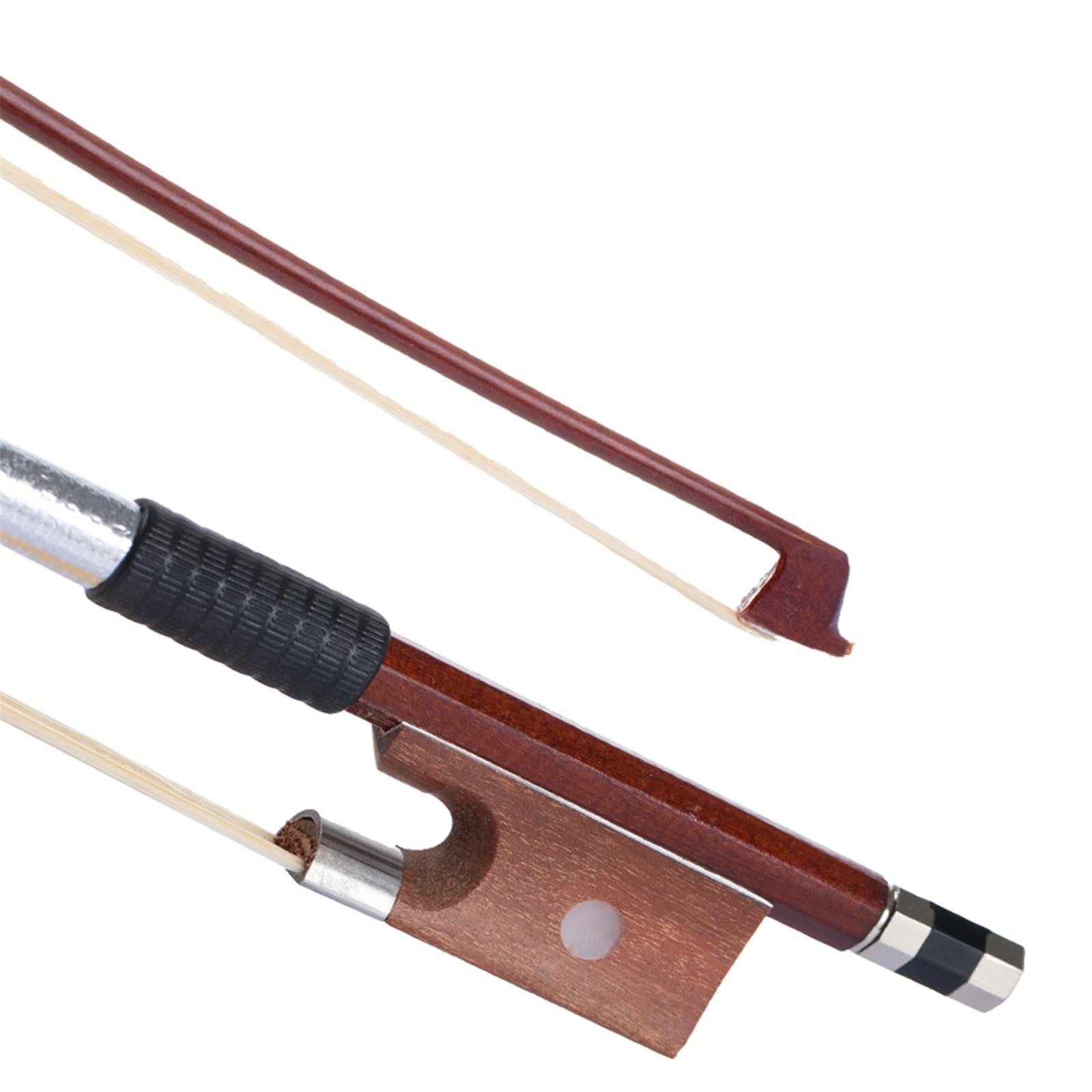 Arco per violino da esibizione Accessori per strumenti musicali in coda di cavallo di qualità professionale per archetto per violino(3/4)
