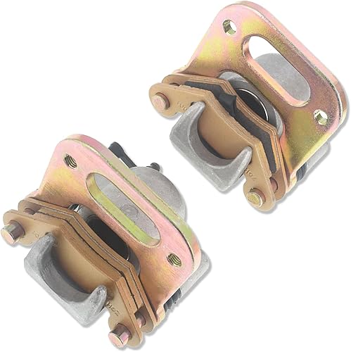 Miniatura 7 de Pinza de freno delantera izquierda derecha con pastillas de repuesto para Polaris 400L Big Boss 350L 400L 500 Diesel Magnum Sportsman Trail Boss