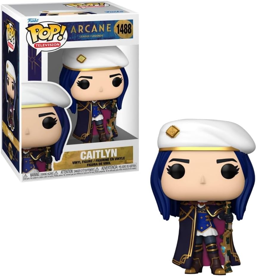 Funko Pop Animation: Arcane League of Legends – Caitlyn – Arcane: League of Legends – Collectable Vinyl Figure – Gift Idea – Official Merchandise – Toys for Kids & Adults – Cartoon/Animation Fans Funko Pop Animation: Arcane League of Legends – Caitlyn – Arcane: League of Legends – Collectable Vinyl Figure – Gift Idea – Official Merchandise – Toys for Kids & Adults – Cartoon/Animation Fans