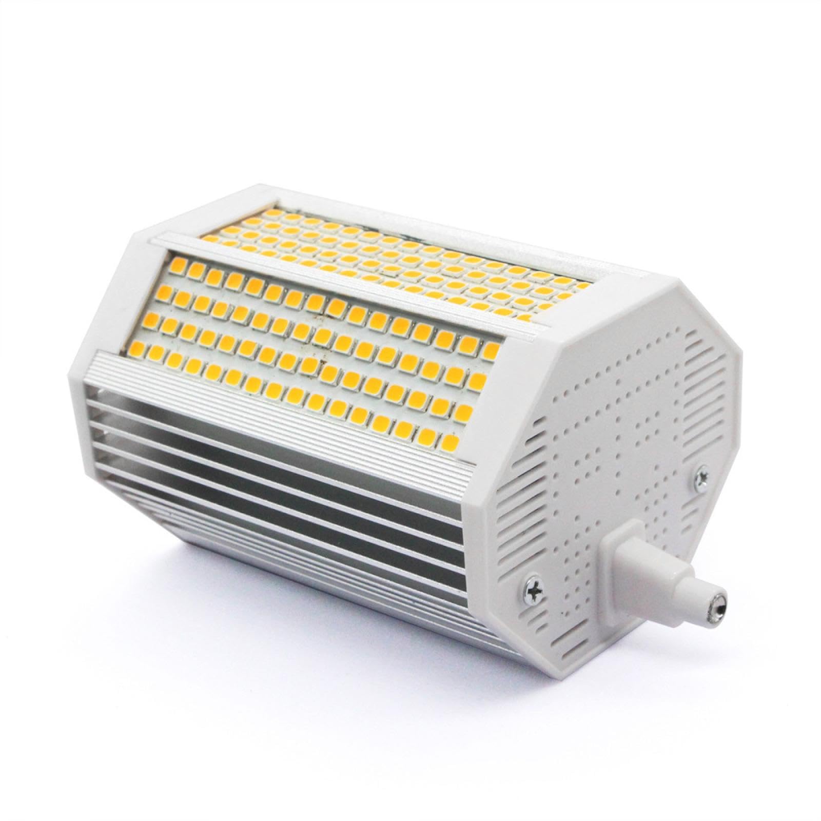 R7S 118mm 192led 60W 110V / 220V Dalmable Horizontal Corn Lampe Remplacement de la lampe halogène, 1PCS 60W 220V-240V blanc chaud
