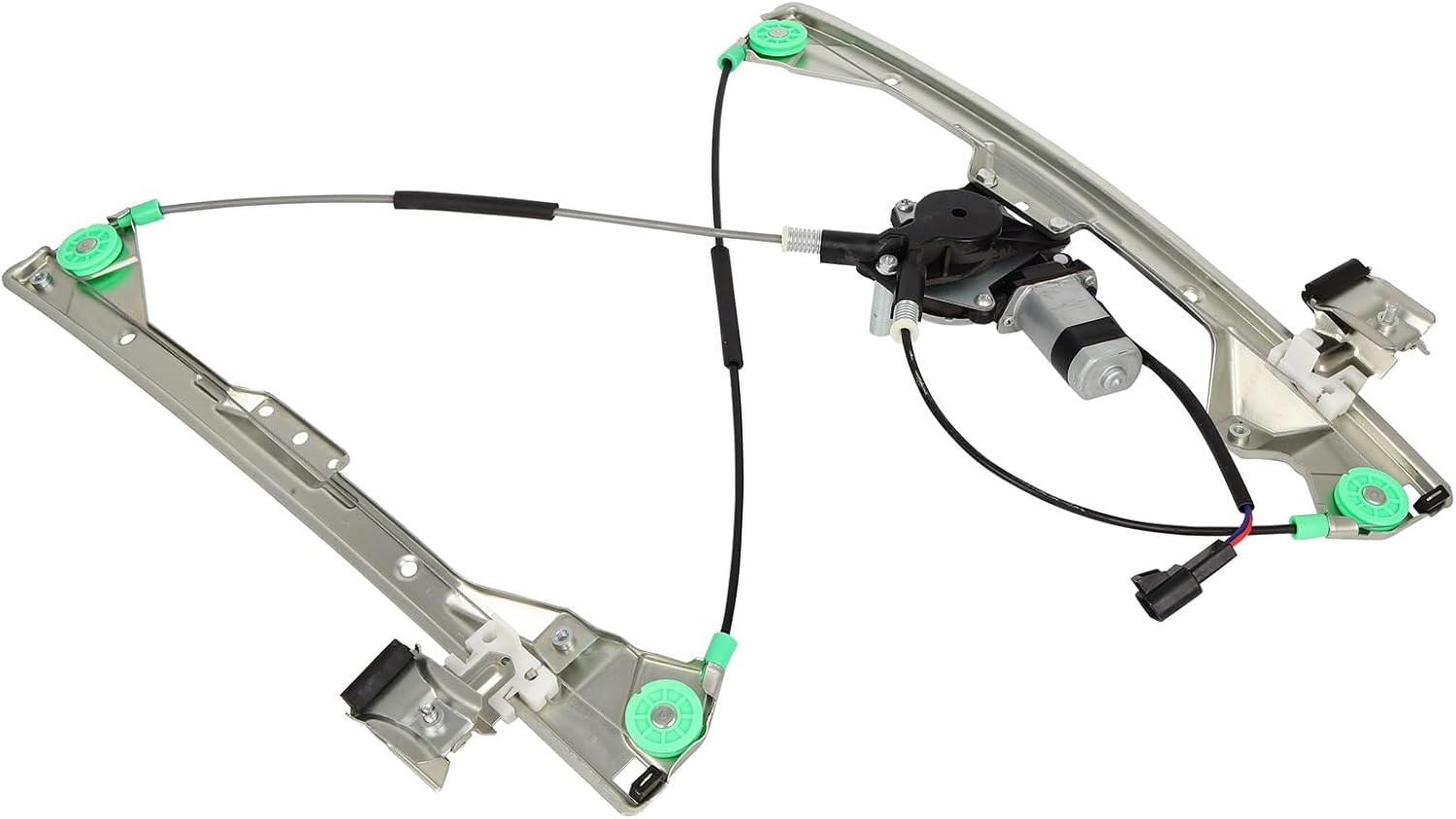 Passenger Side Power Window Regulator Front Right without Motor Fits for 2005-2008 for Pontiac for Grand Prix 5.3L, 2004-2008 for Pontiac for Grand Prix 3.8L, Replace741-437
