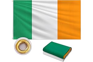 Premium Outdoor Irish Flag 3x5 FT | 210D Oxford Fabric for Durability