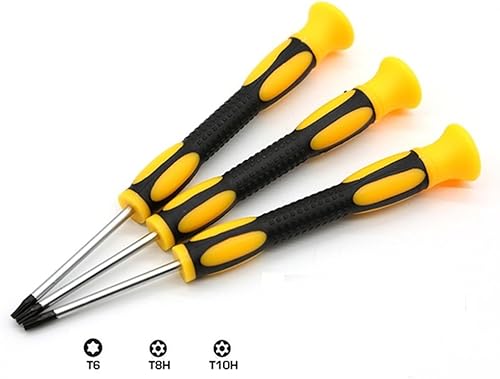 Miniatura 7 de Uacen Juego de herramientas de reparación para PS3, PS4, Xbox One, Xbox 360, destornillador Torx T6 T8 T10 para mando Xbox y consola PSXbox