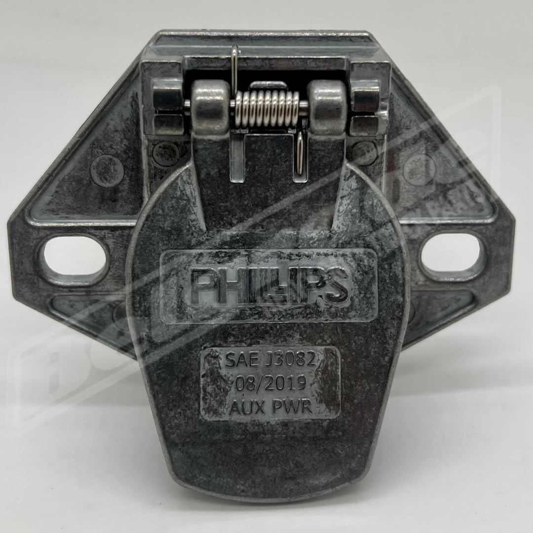 Belgrade Parts & Service, Inc. OEM Phillips Industries. 15-326 Liftgate Dual Pole Socket 150 Amps, Made of Zinc Die-Cast for Durability