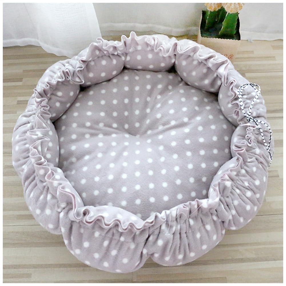 YOUCAI Dog Bed Washable, Soft Cosy Dog Sofa Bed Puppy Bed Cat Sofa Bed for Small Medium Large Pets, Soft Cushion Round Nesting Cave Bed,03,70cm — image 1