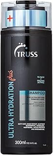 Truss Shampoo Ultra Hydration Plus | Hidratação Profunda, Proteção Térmica e Nano Reparação para Cabelos Secos e Danificados | 300ml