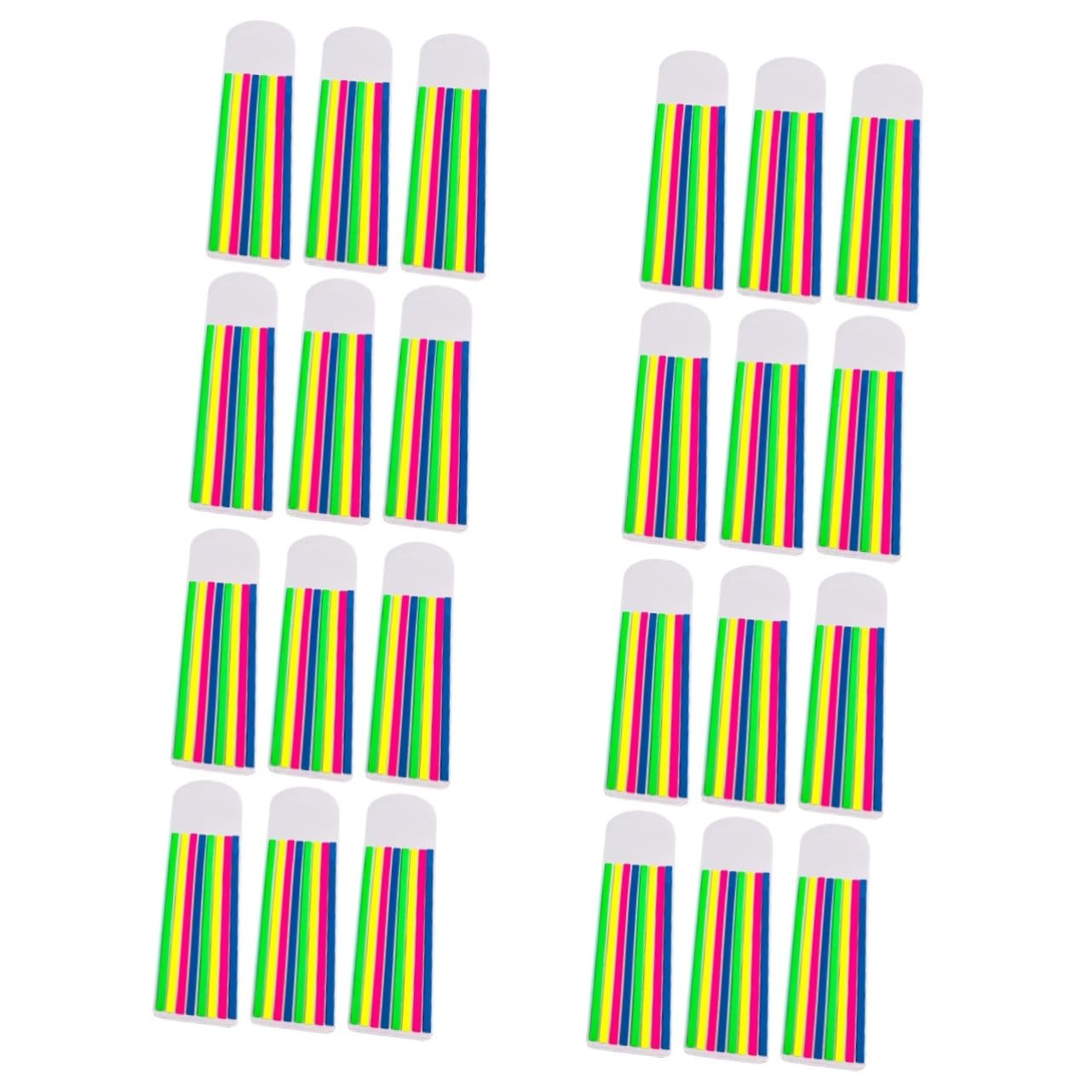 STOBOK 24sätze Hochlighter Klebeband Verschiedenen Farben Transparentes Markierungsband Für Notizen Lesematerial Und Wiederverwendbare Haftstreifen Für Schüler Und Studenten