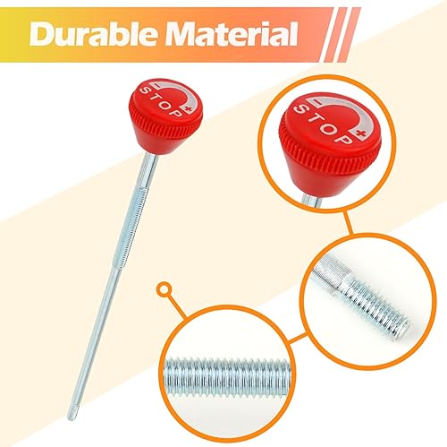 Miniatura 4 de rockible Barra de resistencia para bicicleta estática, accesorios de barra de freno, perilla de resistencia universal para bicicleta de fitness,