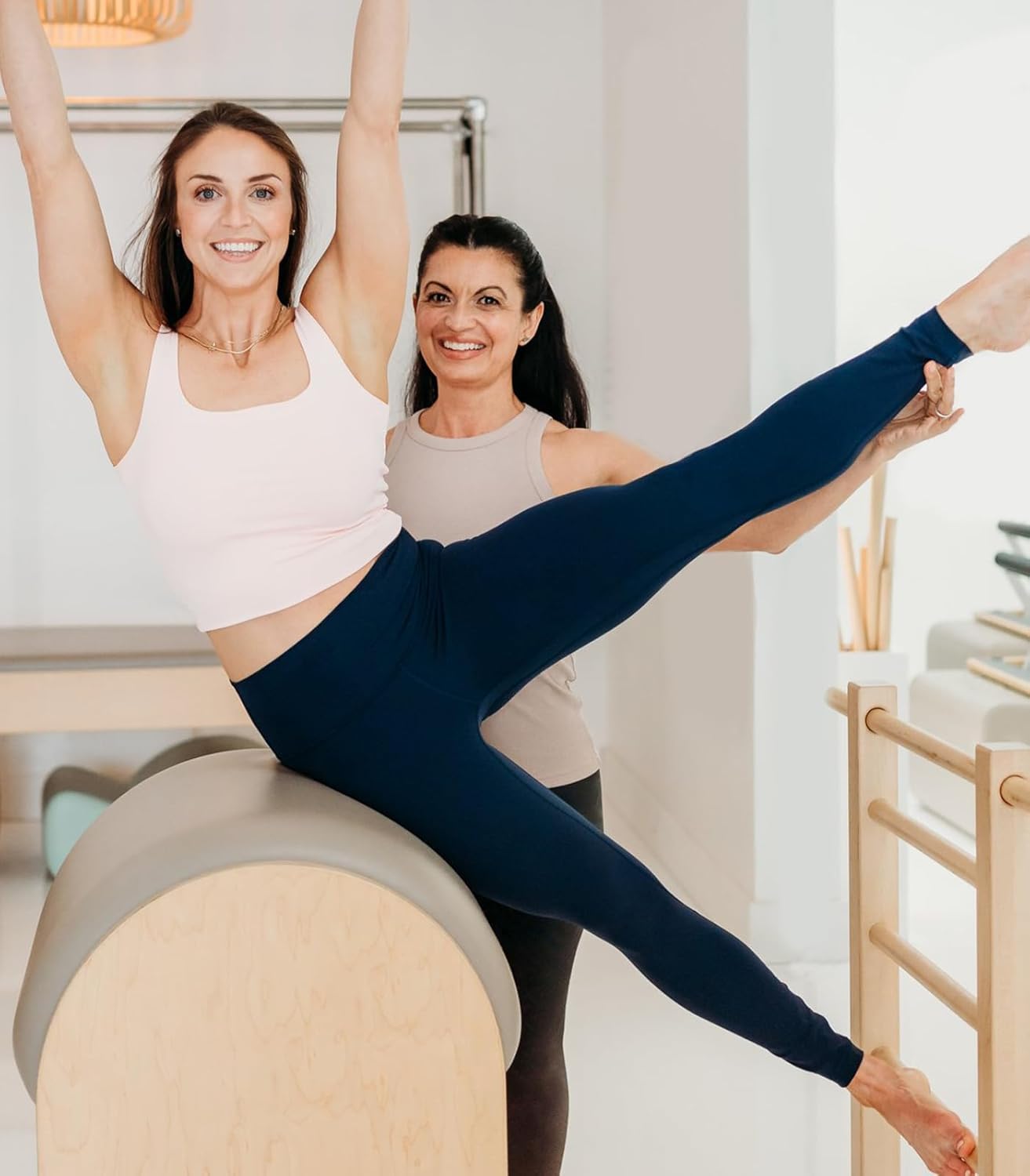 4 Pack Leggings with Pockets for Women, Soft High Waisted Tummy Control Workout Yoga Pants - Image 2