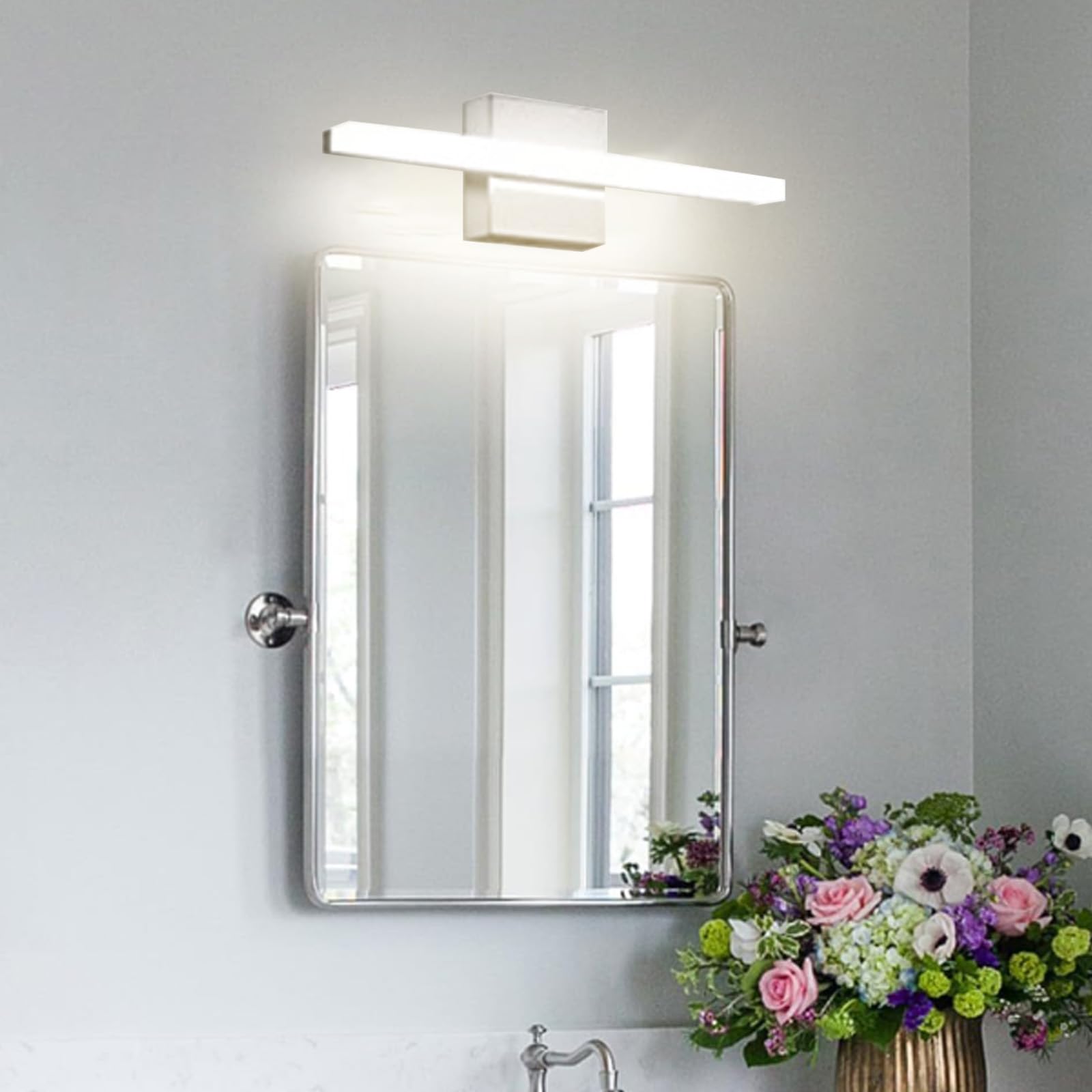 Aplique LED impermeable para baño que resiste la humedad del espejo 8