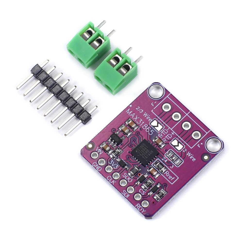 Osmond MAX31865 PT100 to PT1000 RTD-to-Digital Converter Board Temperature Thermocouple Sensor Amplifier Module 3.3V/5V