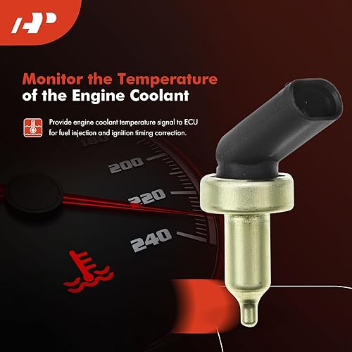 Miniatura 2 de A-Premium Sensor de temperatura del refrigerante compatible con Mini Cooper 2013-2015 Cooper CountrymanPaceman 2013-2016 1.5L 1.6L 2.0L