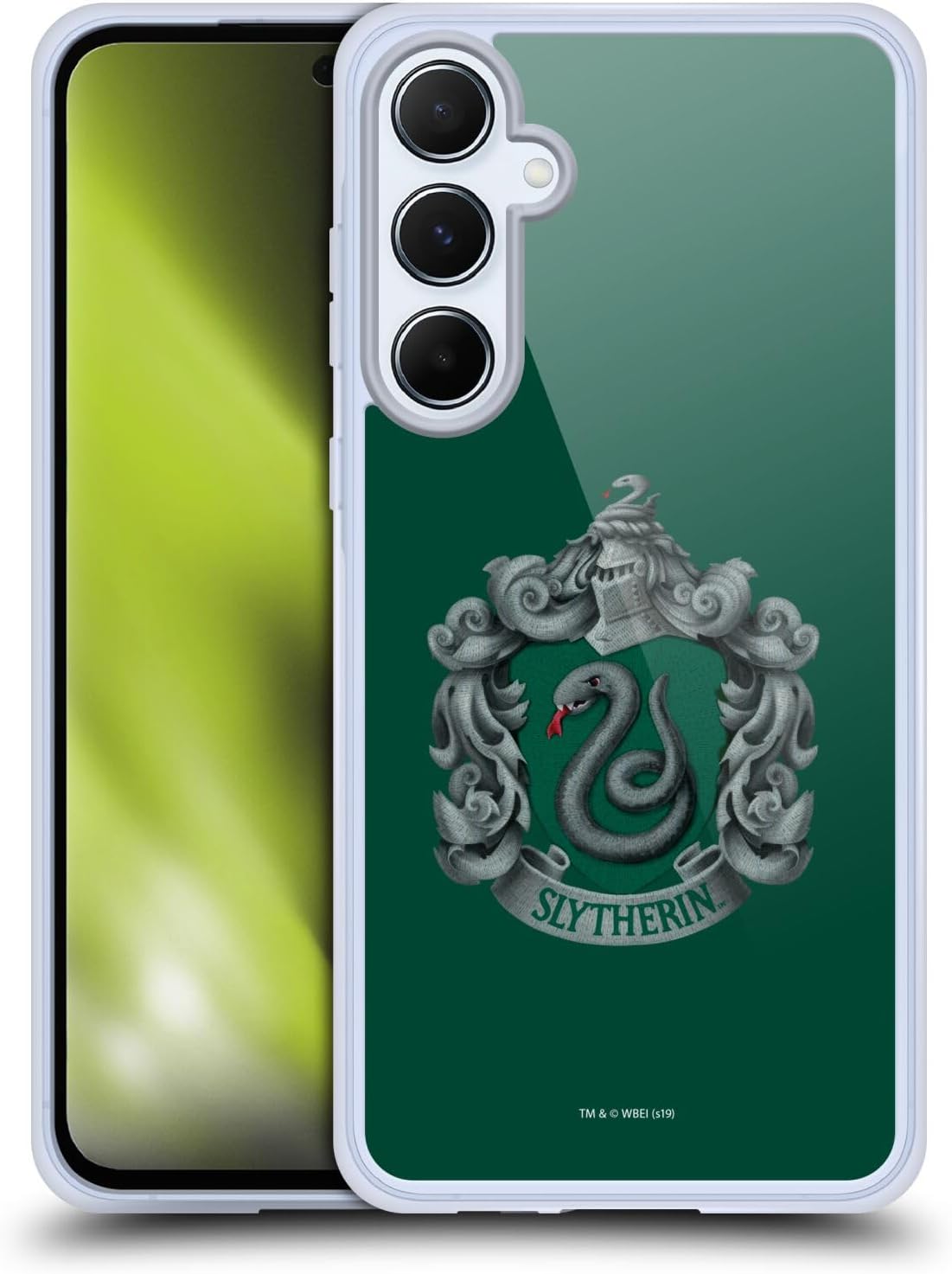Head Case Designs Officially Licensed Harry Potter Slytherin Crest Chamber of Secrets I Gel Case [Military Grade Protection] Compatible with Google Pixel 8 Pro and Compatible with MagSafe