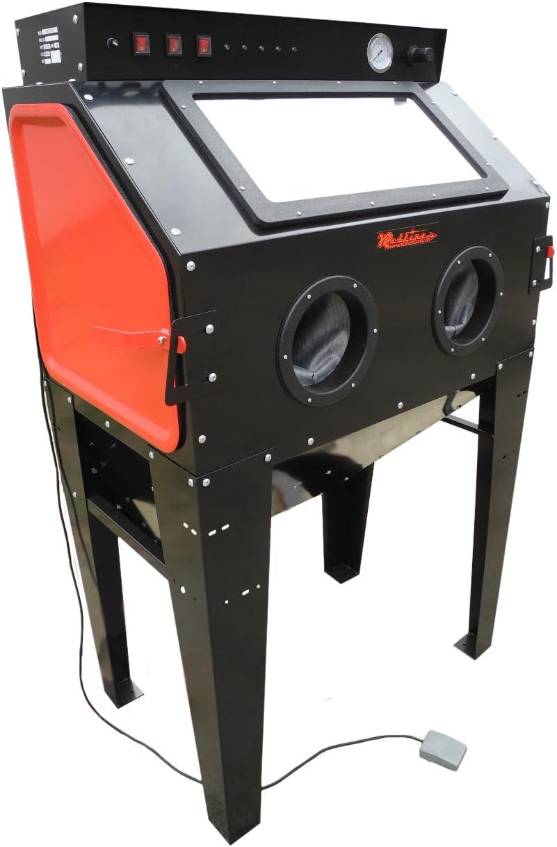 Redline Engineering RE40 Sand Bead Glass Media Blast Cabinet