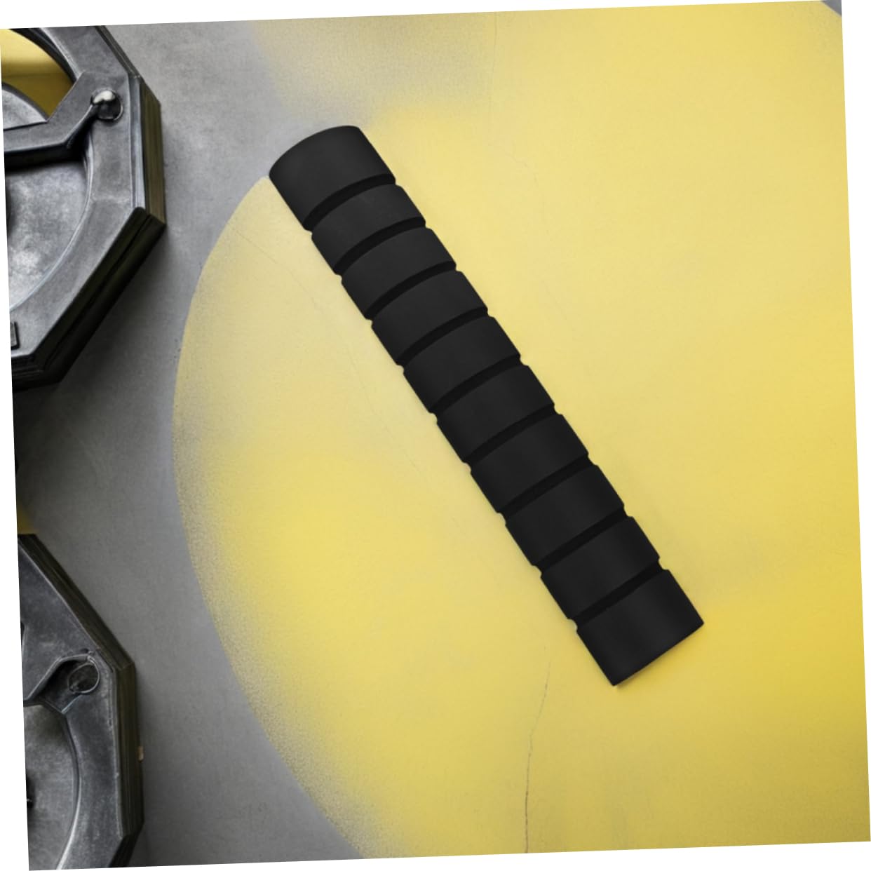 Almohadillas de Agarre Antideslizantes para Barra de Dominadas 210mm Negro 2 Piezas