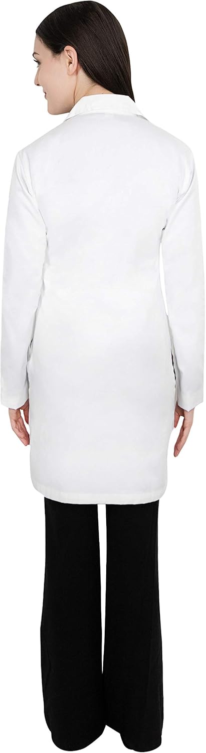 Miniatura 5 de Elevar Deals Professional Lab Coat Women - Doctor Coat with 3 Pockets - Women Lab Coat with 34 Inch Length