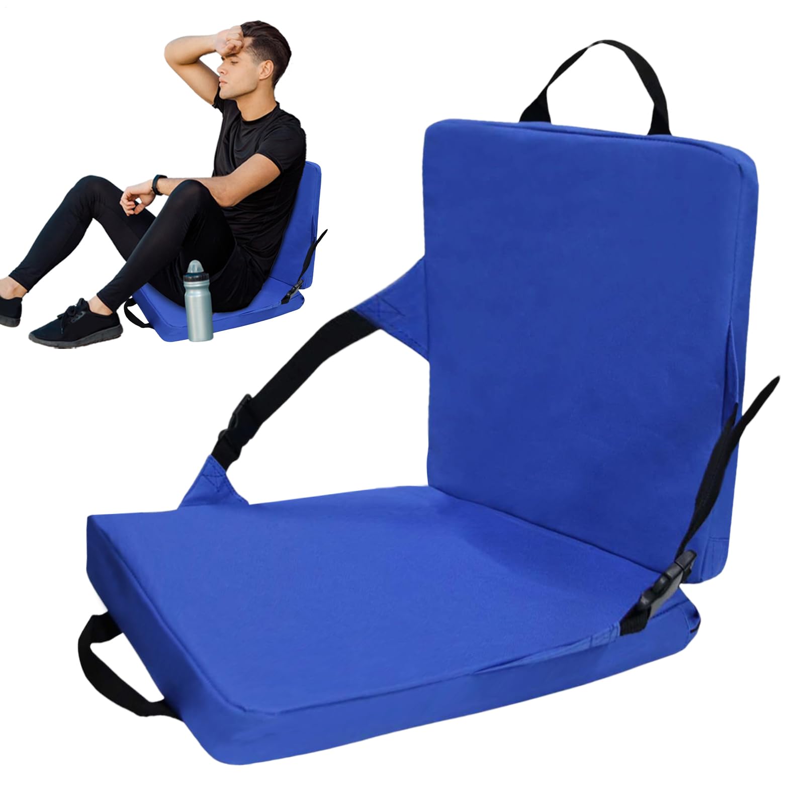 Cojín del asiento del estadio con respaldo para juegos de fútbol y conciertos al aire libre