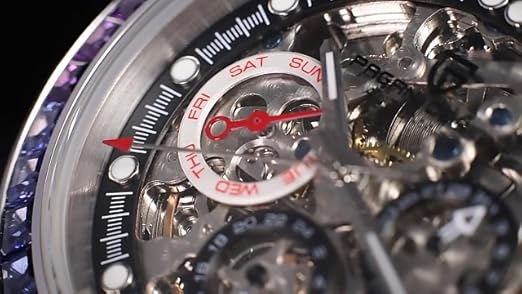 Amazon.co.jp: パガ－ニデザイン メンズ腕時計 自動巻きムーブメント